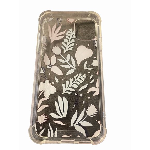 case for Apple iPhone 11 TPE clear floral botanical colorful feminine spring - Picture 3 of 7